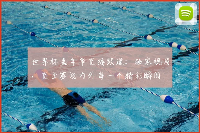 世界杯嘉年华直播频道：独家视角，直击赛场内外每一个精彩瞬间
